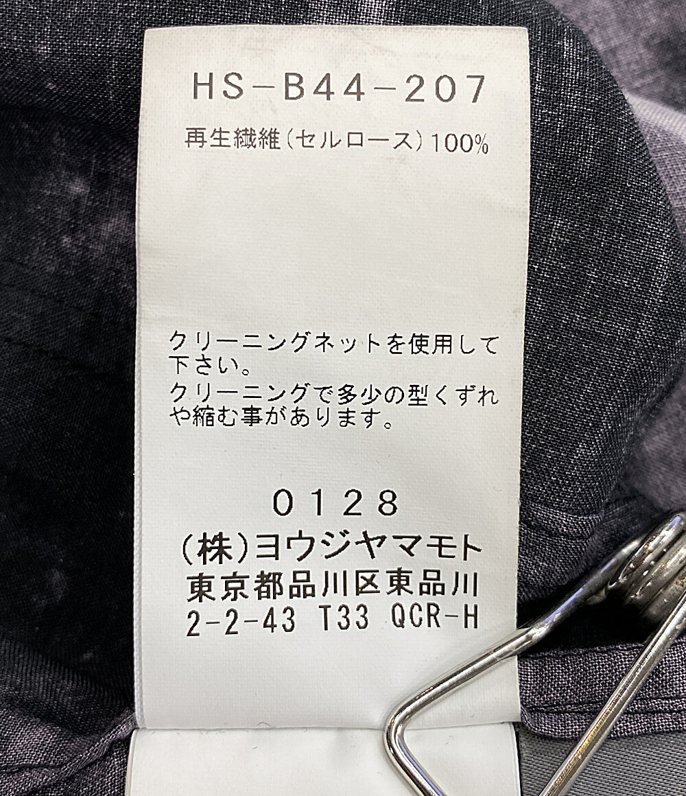YOHJI YAMAMOTO POUR HOMME 長袖シャツ G3・C J-PT SIDE GUSSET B 24SS メンズ SIZE 3 ヨウジヤマモトプールオム