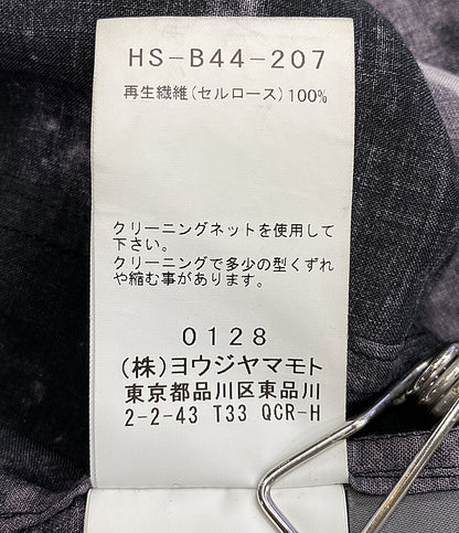 YOHJI YAMAMOTO POUR HOMME 長袖シャツ G3・C J-PT SIDE GUSSET B 24SS メンズ SIZE 3 ヨウジヤマモトプールオム