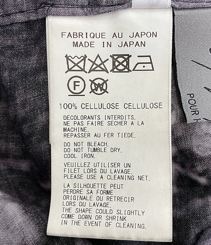 YOHJI YAMAMOTO POUR HOMME 長袖シャツ G3・C J-PT SIDE GUSSET B 24SS メンズ SIZE 3 ヨウジヤマモトプールオム