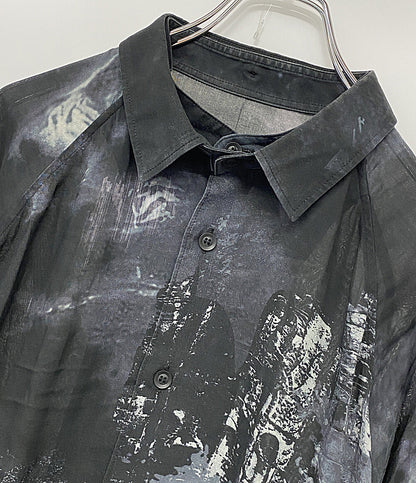 YOHJI YAMAMOTO POUR HOMME 長袖シャツ G3・C J-PT SIDE GUSSET B 24SS メンズ SIZE 3 ヨウジヤマモトプールオム