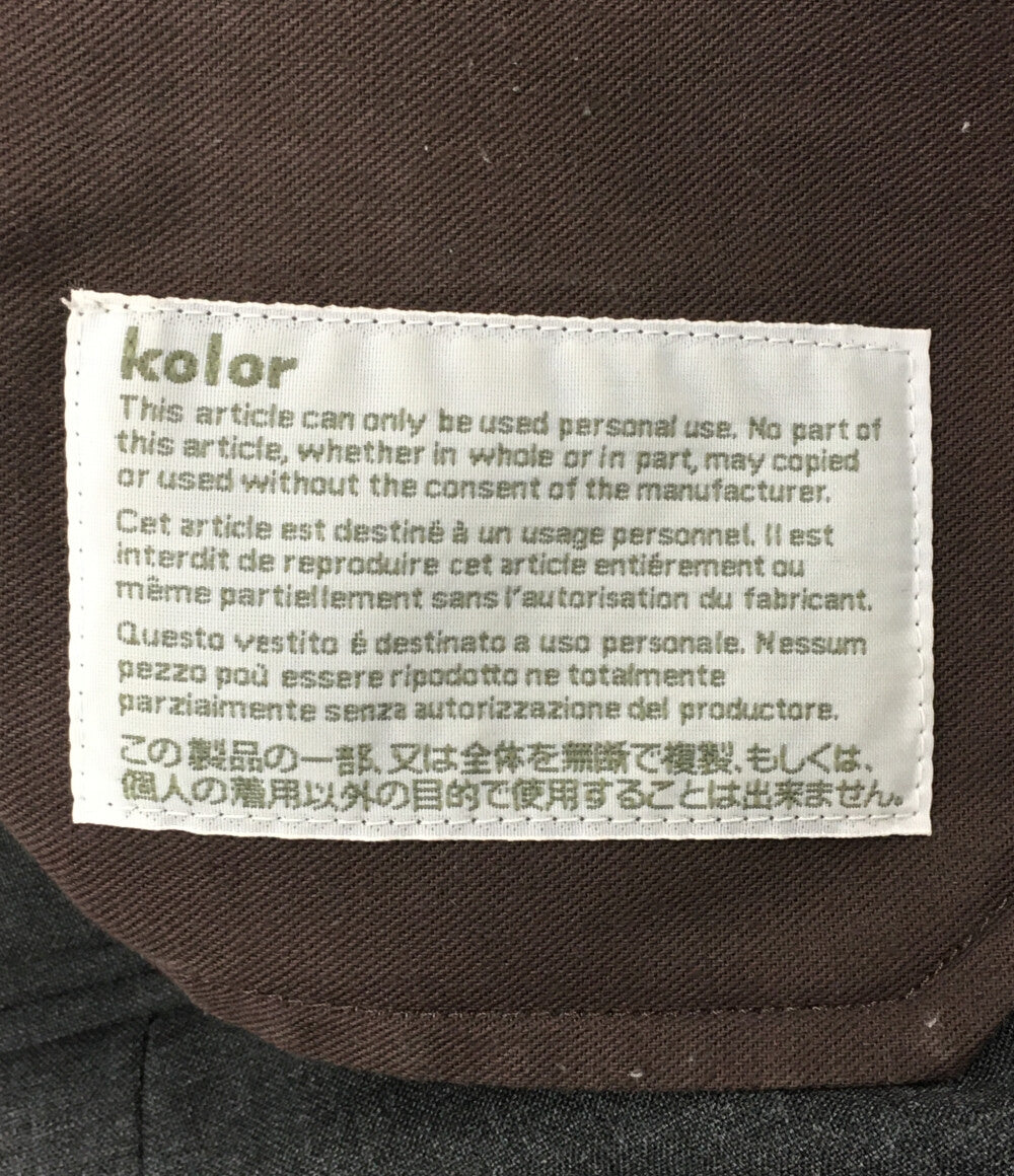 カラー  タックテーパードスラックパンツ 24SS    24SCM-P05106 メンズ SIZE 2  kolor