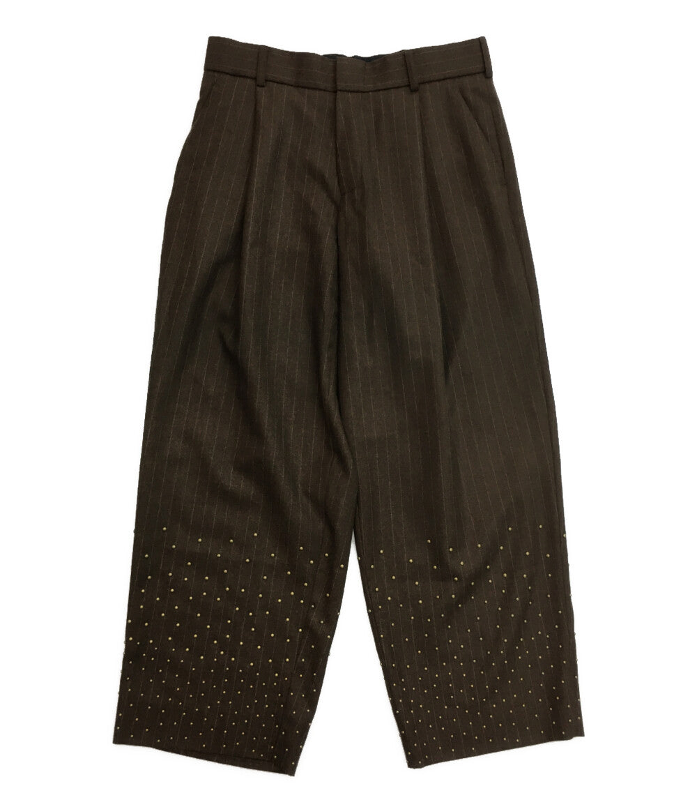 カラー  スタッズウールワイドパンツ 24AW    24WCM-P16112 メンズ SIZE 2  kolor