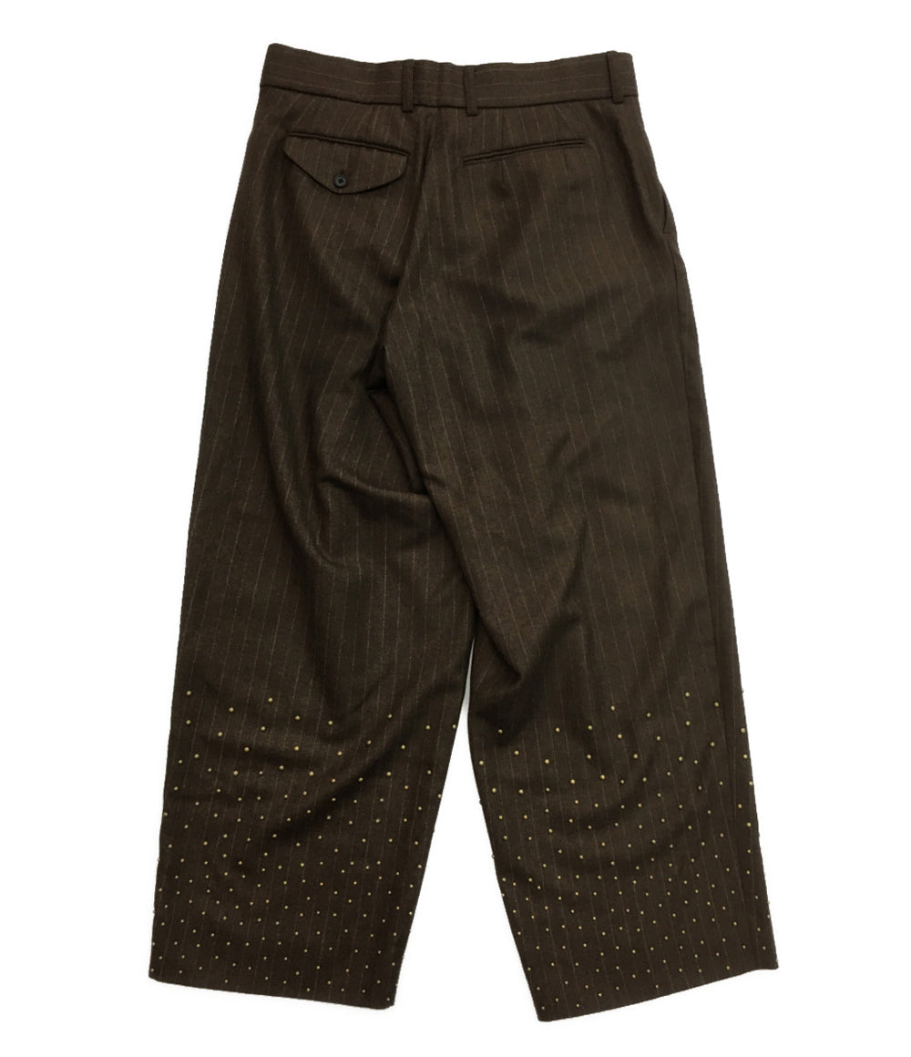 カラー  スタッズウールワイドパンツ 24AW    24WCM-P16112 メンズ SIZE 2  kolor