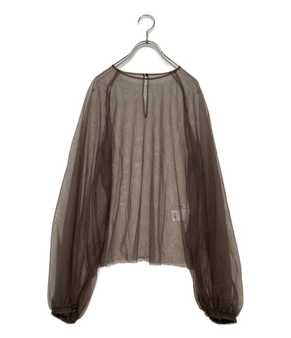 Whim Gazette ウィムガゼット 長袖ブラウス オーバーチュールプルオーバー レディース SIZE F