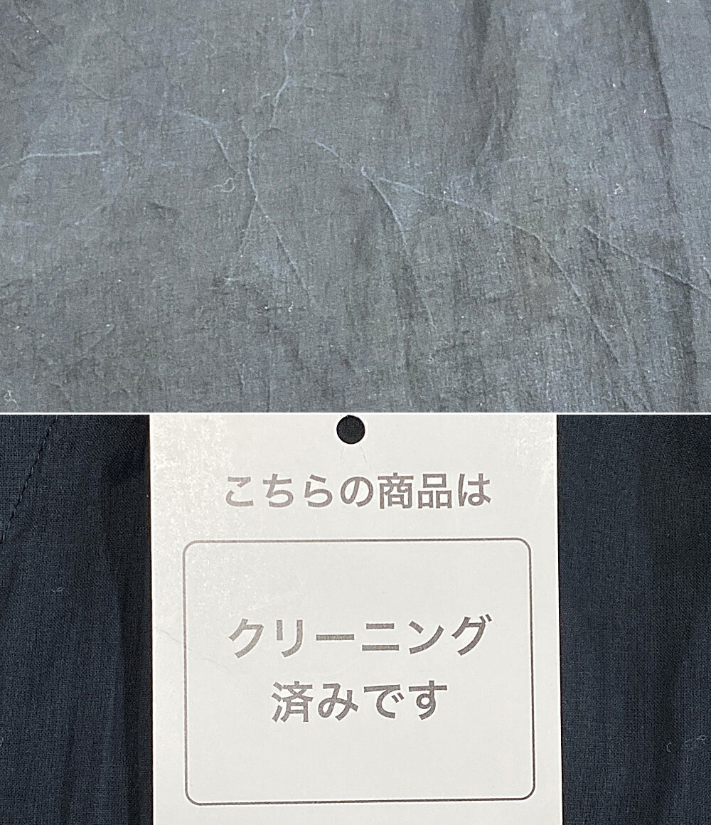 f*2様 【美品】マメクロゴウチ　シャツワンピース マメクロゴウチ】コットンシャンブレー タック シャツドレス (Mame