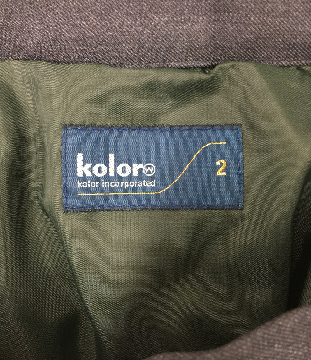 カラー 美品 レイヤードプリーツスカート 24AW 24WCL-S01118 レディース SIZE 2 kolor