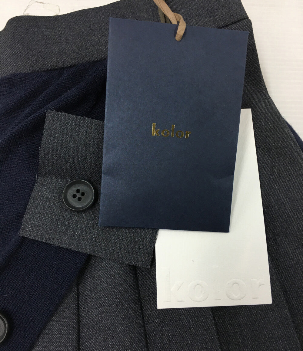 カラー 美品 レイヤードプリーツスカート 24AW 24WCL-S01118 レディース SIZE 2 kolor