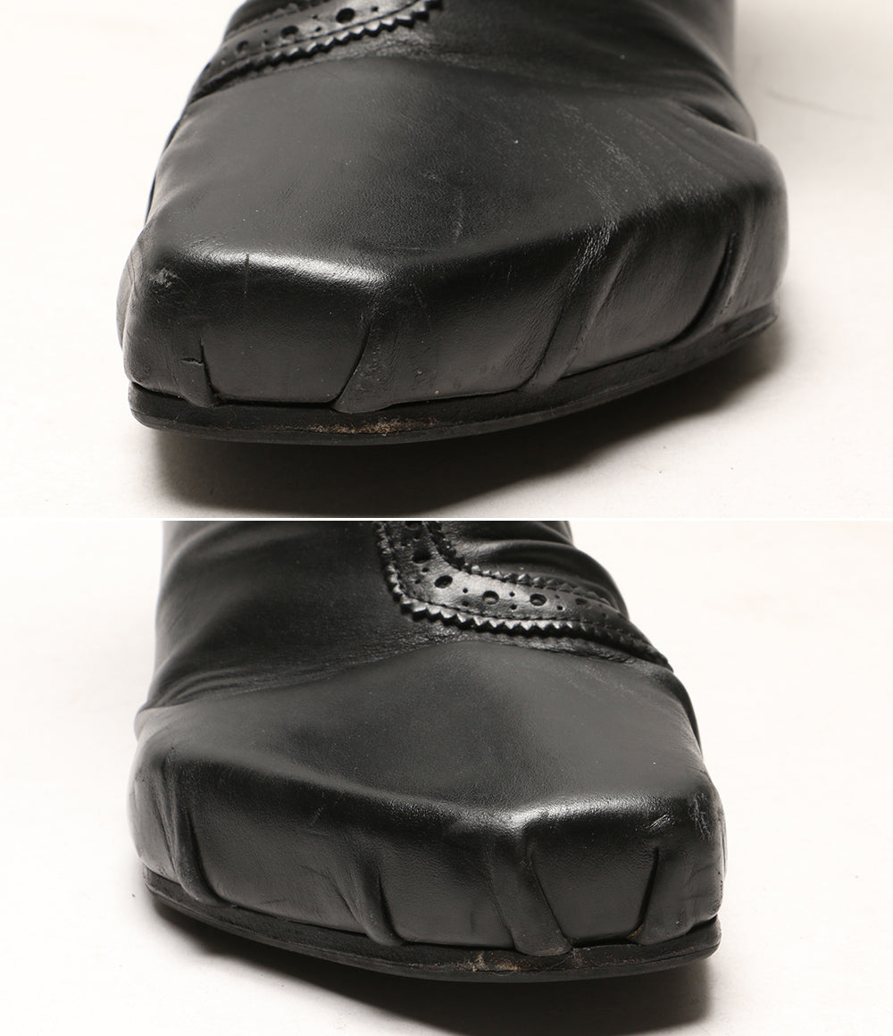 靴 MAGLIANO 24aw SCREWED RIZZOLI 69-NERO 41 MAGLIANO 24aw SCREWED RIZZOLI 69-NERO 41