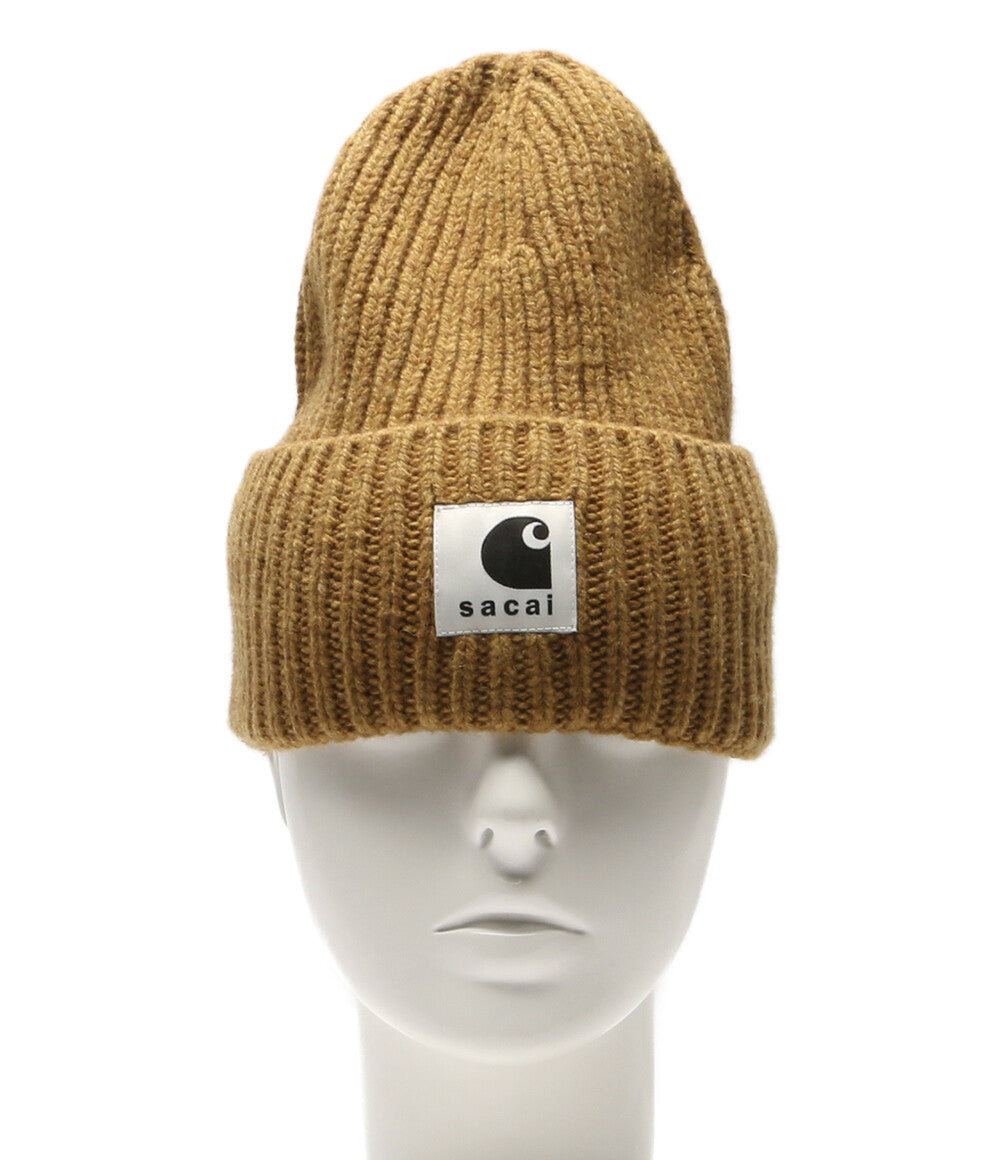 sacai×CARHARTT カーハート ニット帽 LOGO BEANIE 23-0558s メンズ サカイ