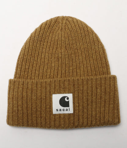 sacai×CARHARTT カーハート ニット帽 LOGO BEANIE 23-0558s メンズ サカイ