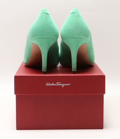 SALVATORE FERRAGAMO ILARY 70 ポインテッドトゥパンプス レディース SIZE 7 サルヴァトーレフェラガモ