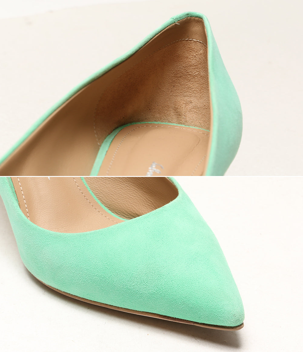 SALVATORE FERRAGAMO ILARY 70 ポインテッドトゥパンプス レディース SIZE 7 サルヴァトーレフェラガモ