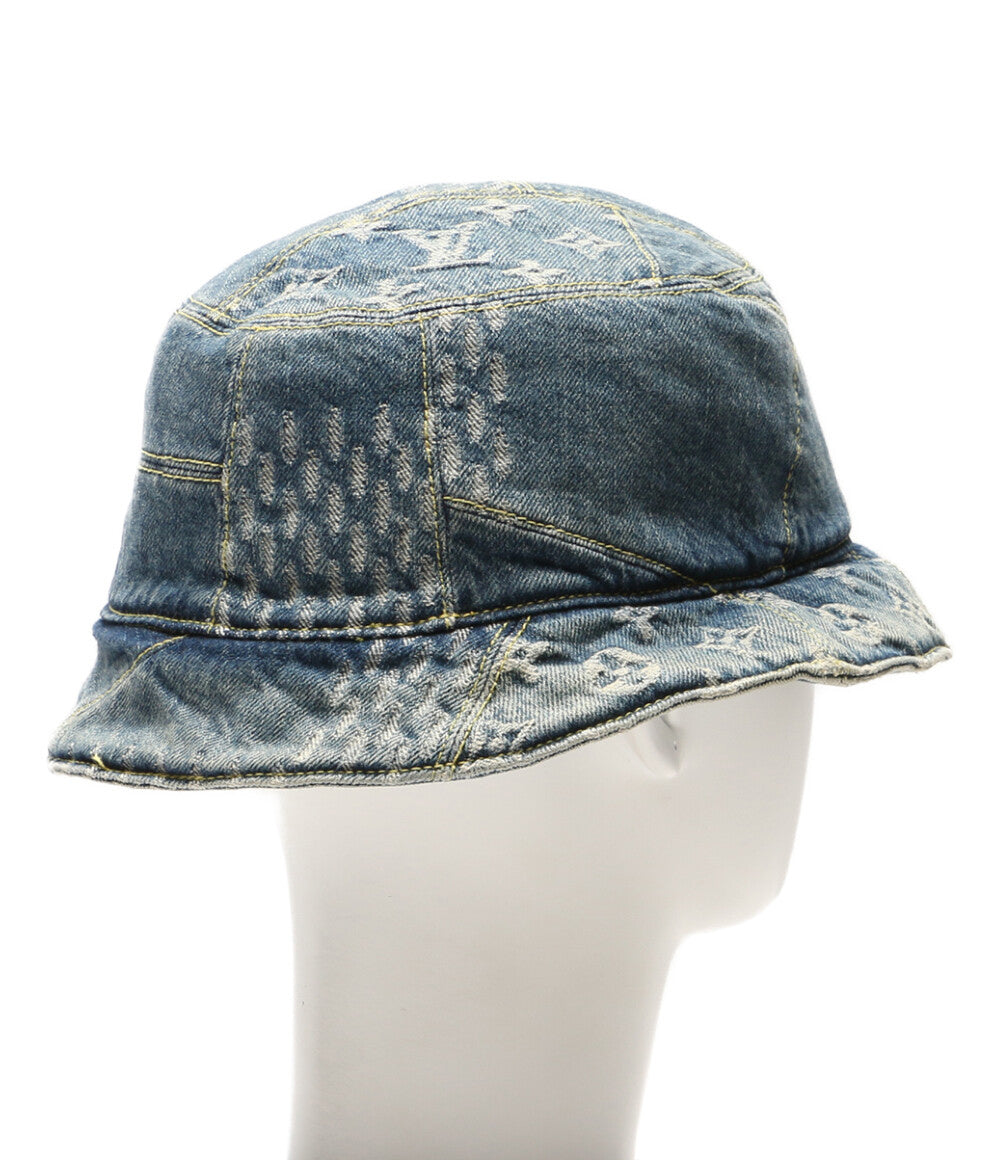 ルイ・ヴィトン NIGOコラボ モノグラムデニムバケットハット MP2734 メンズ LOUIS VUITTON