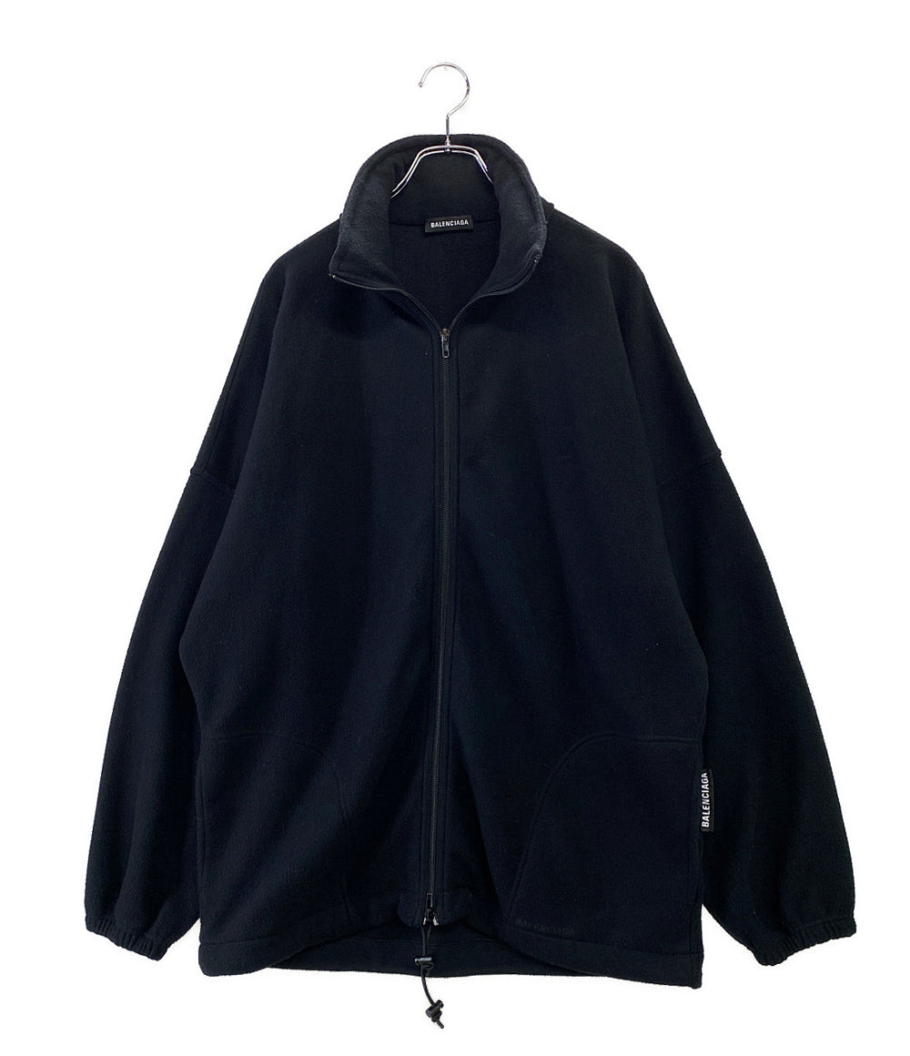 BALENCIAGA フリースジャケット 532673 ブラック 18AW メンズ SIZE XS バレンシアガ