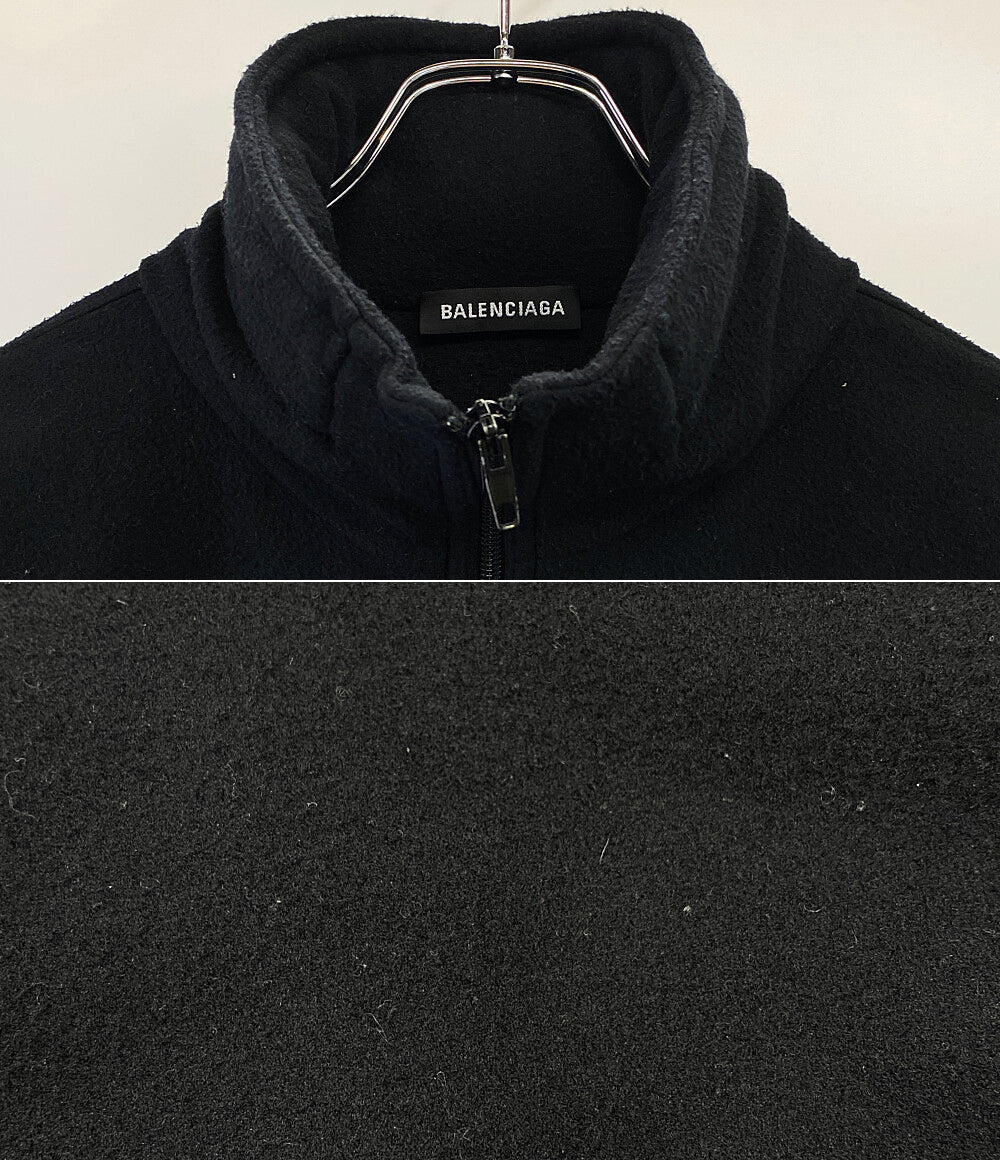 BALENCIAGA フリースジャケット 532673 ブラック 18AW メンズ SIZE XS バレンシアガ