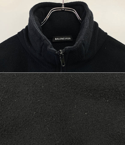 BALENCIAGA フリースジャケット 532673 ブラック 18AW メンズ SIZE XS バレンシアガ