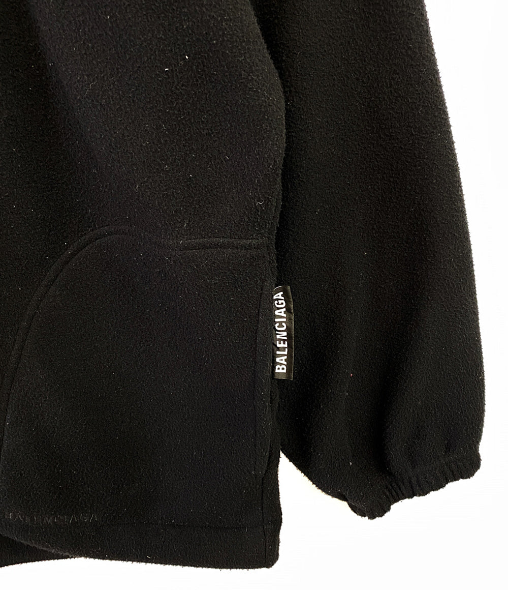 BALENCIAGA フリースジャケット 532673 ブラック 18AW メンズ SIZE XS バレンシアガ