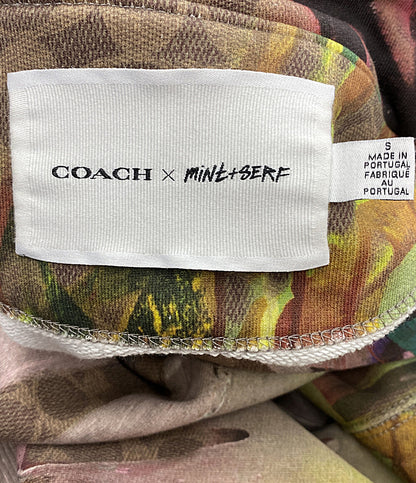 コーチ 美品 ミント＆サーフ パーカー CF045 グラフィックフーディー      メンズ SIZE S  COACH×MINT+SERF