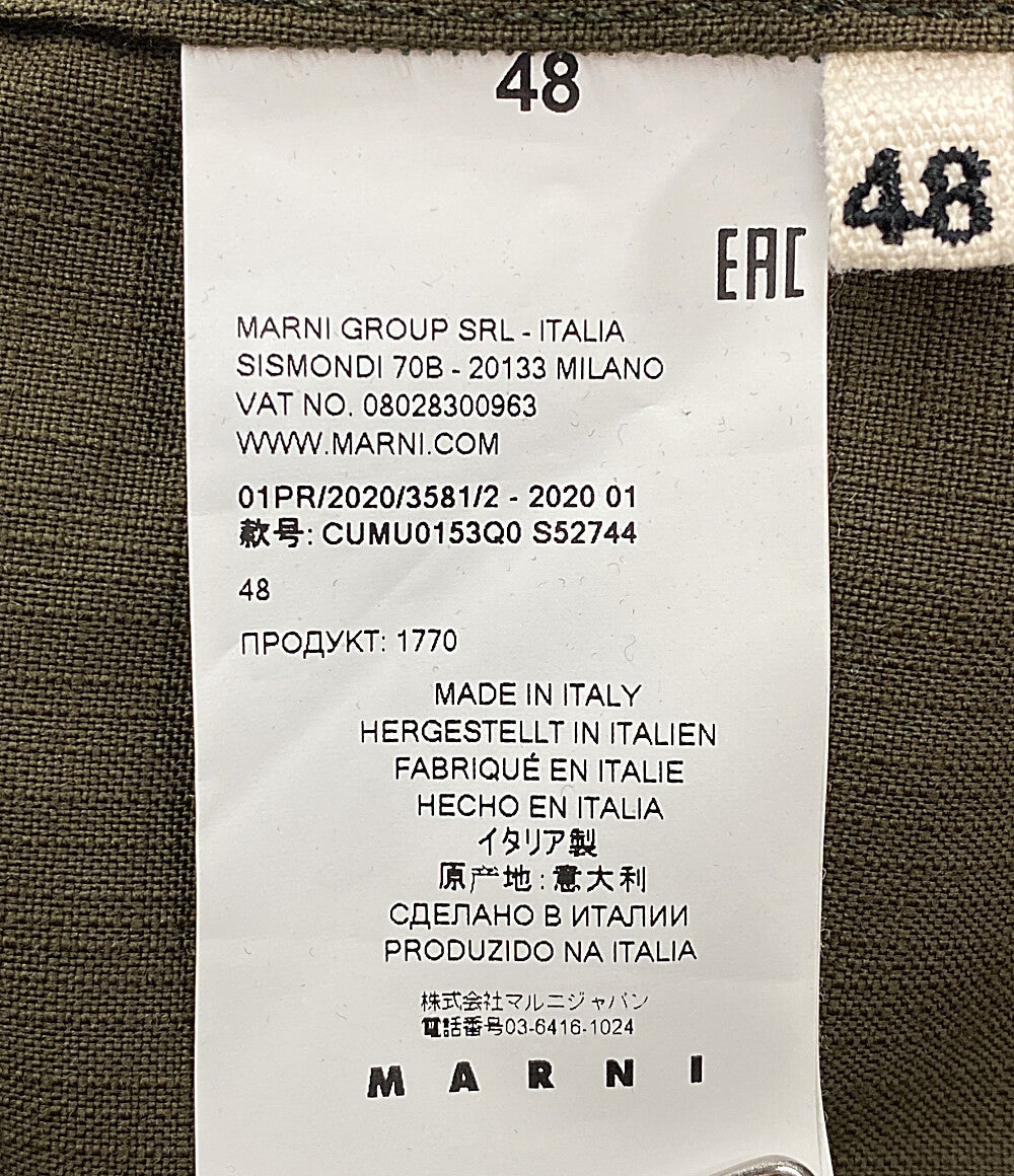 マルニ  半袖シャツ オープンカラー 20SS CUMU0153Q0 S52744      メンズ SIZE 48  MARNI