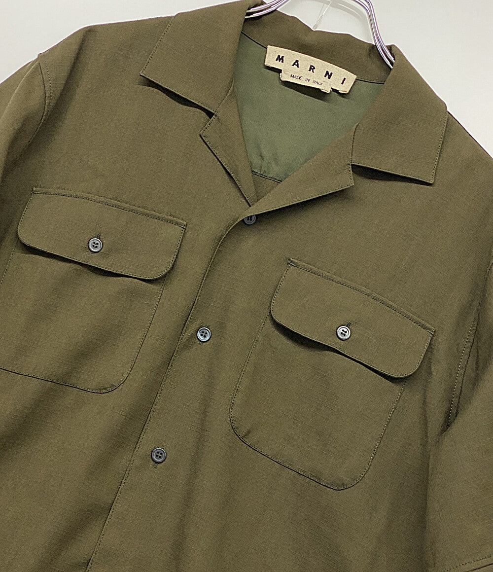 マルニ  半袖シャツ オープンカラー 20SS CUMU0153Q0 S52744      メンズ SIZE 48  MARNI