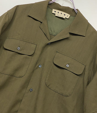 マルニ  半袖シャツ オープンカラー 20SS CUMU0153Q0 S52744      メンズ SIZE 48  MARNI