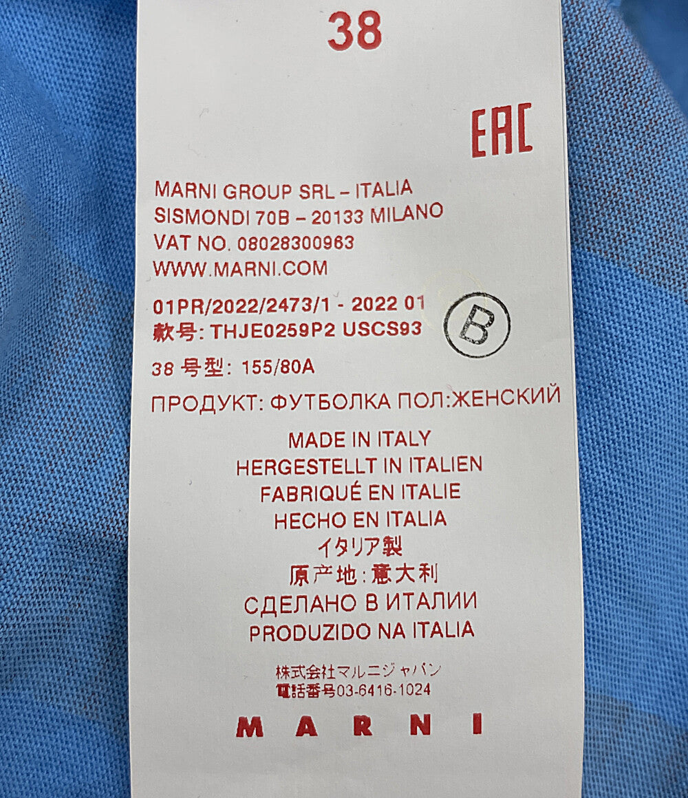 MARNI 総柄プリントTshirt レディース SIZE 38 マルニ