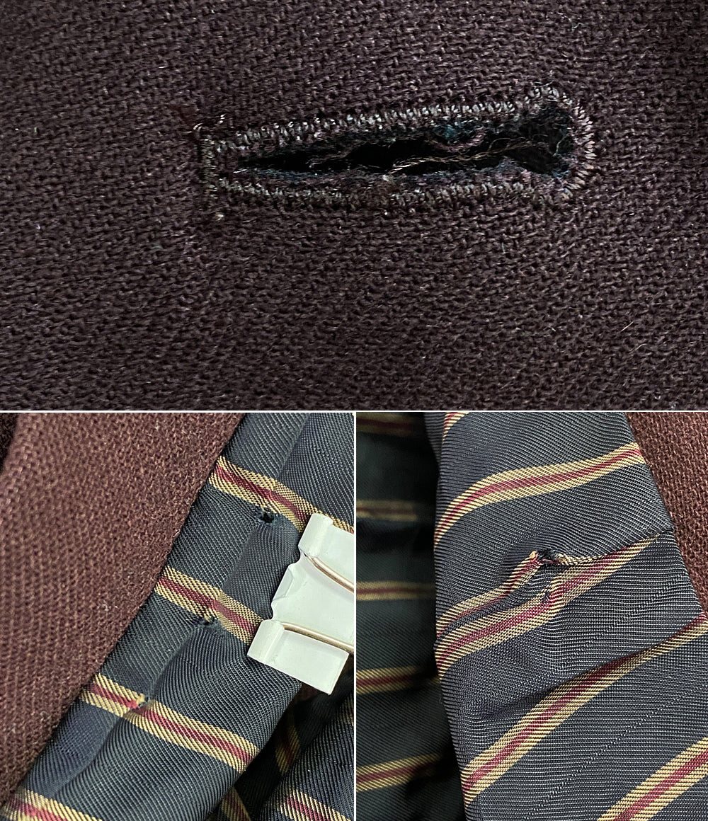 YOHJI YAMAMOTO POUR HOMME ロングコート フラノエンジコート H0-J28-144 メンズ SIZE 3 ヨウジヤマモトプールオム