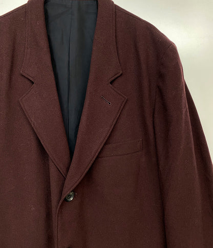 YOHJI YAMAMOTO POUR HOMME ロングコート フラノエンジコート H0-J28-144 メンズ SIZE 3 ヨウジヤマモトプールオム