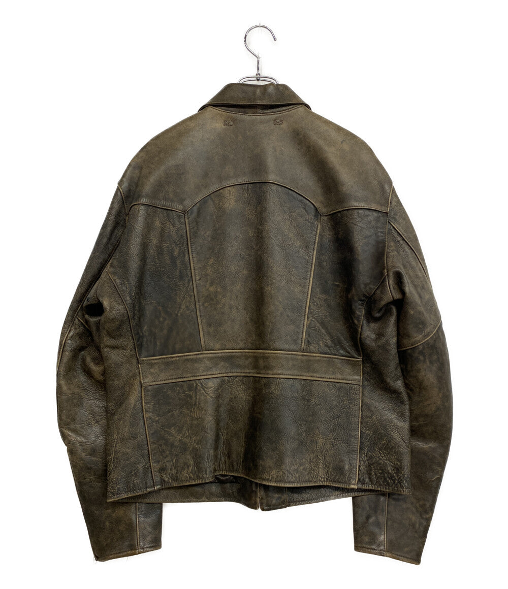 ラルフローレン  ダブルアールエル ジャケット rrl owens leather jacket      メンズ SIZE L  RRL RALPH LAUREN