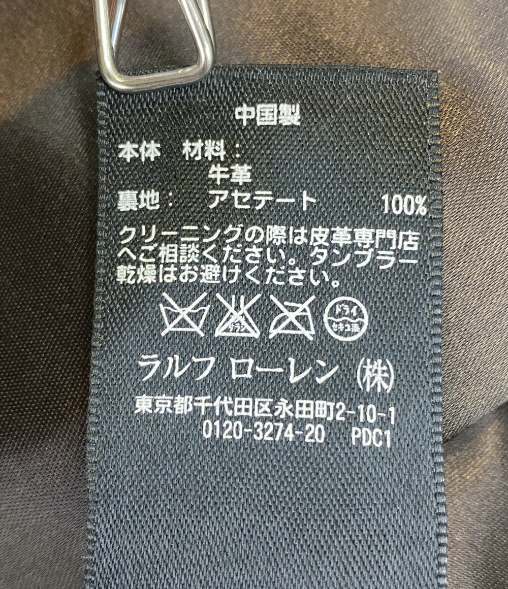 ラルフローレン  ダブルアールエル ジャケット rrl owens leather jacket      メンズ SIZE L  RRL RALPH LAUREN