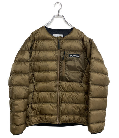 コロンビア ダウンジャケット Wood Road Down JKT ノーカラー メンズ SIZE S Columbia