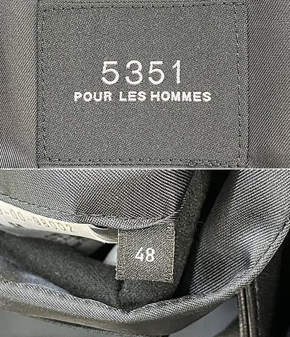 5351 POUR LES HOMMES 5351プール・オム ヴィンテージ レザーワークジャケット 20AW メンズ SIZE 48