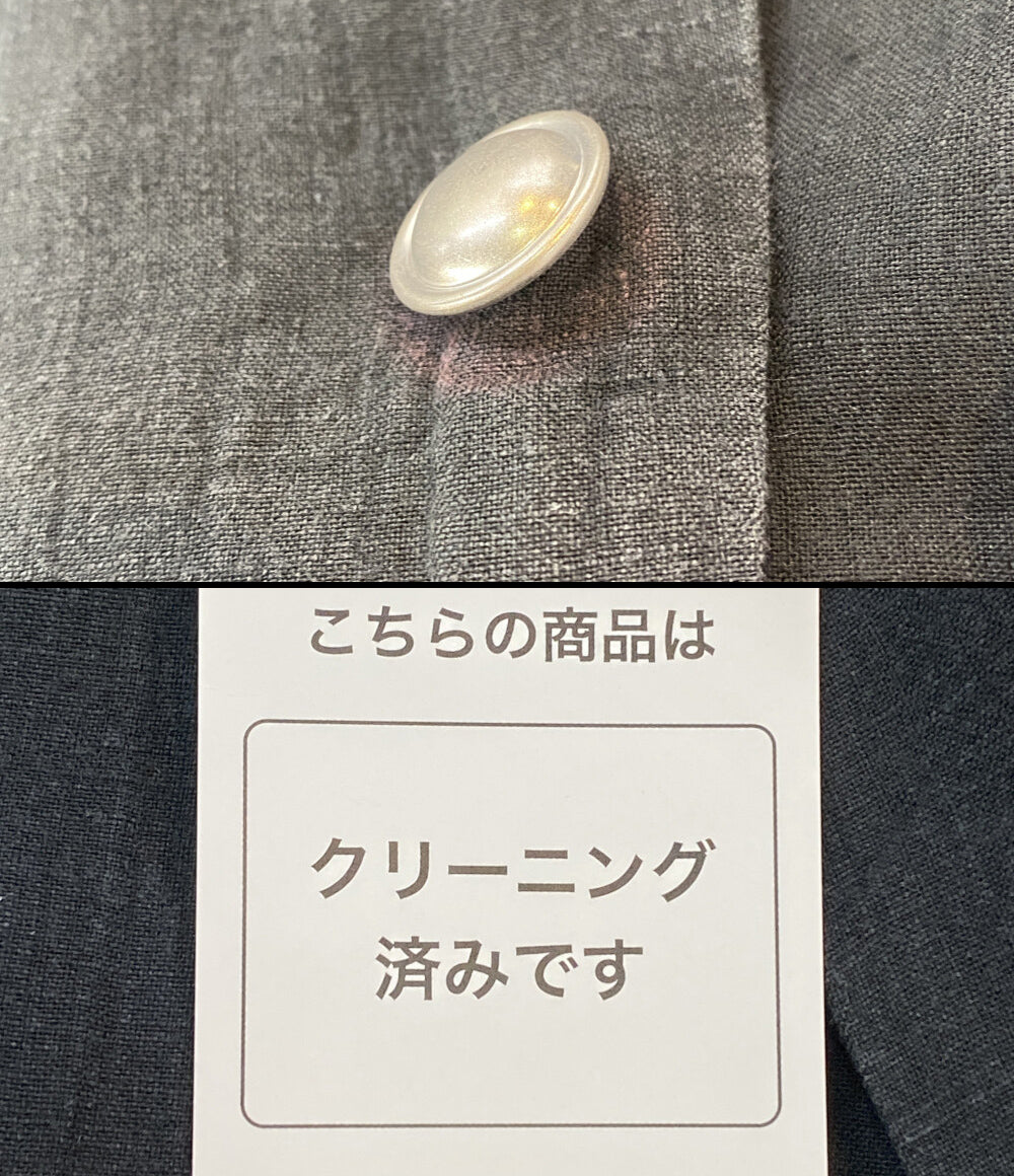 ヨウジヤマモトプールオム テーラードジャケット NAMORE・WA I-SHOULDER EPAULET ZIGZAG JKT 24SS メンズ SIZE 3 YOHJI YAMAMOTO POUR HOMME