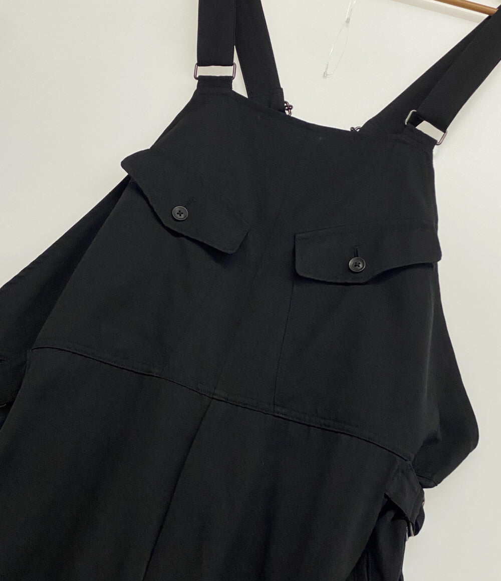 ヨウジヤマモトプールオム シワギャバオーバーオール 20AW HR-P42-100