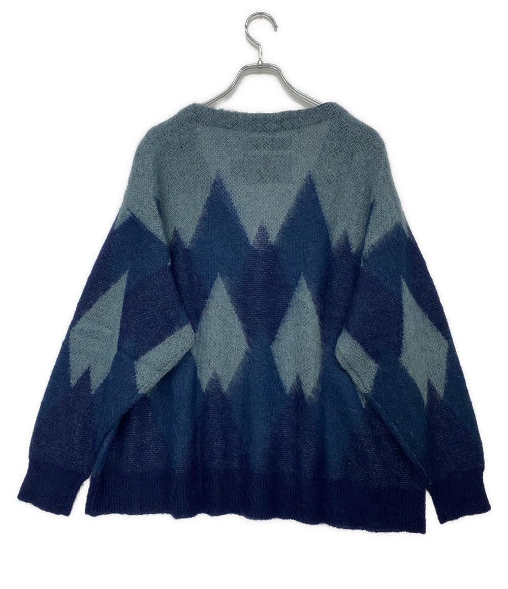 DAIRIKU×BEAMS ダイリク カーディガン Mohair ArgyleKnit Cardigan メンズ SIZE ONE ビームス