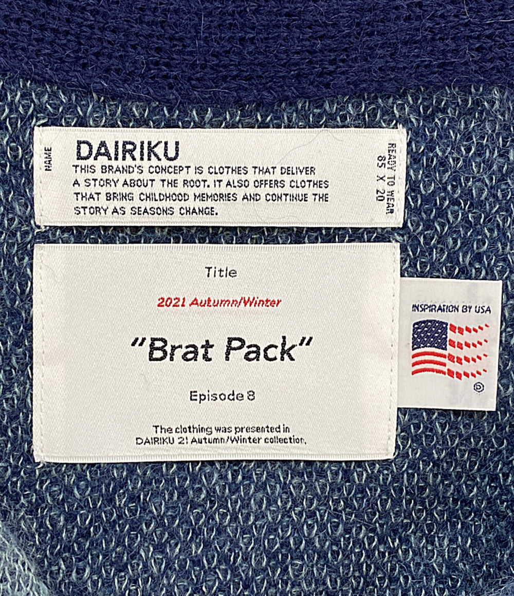 DAIRIKU×BEAMS ダイリク カーディガン Mohair ArgyleKnit Cardigan メンズ SIZE ONE ビームス