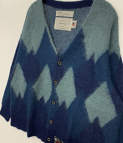 DAIRIKU×BEAMS ダイリク カーディガン Mohair ArgyleKnit Cardigan メンズ SIZE ONE ビームス