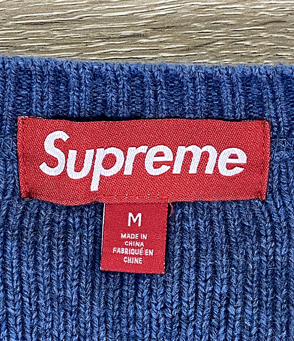 美品 Supreme ニット TERRY SMALL BOX SWEATER メンズ SIZE M シュプリーム