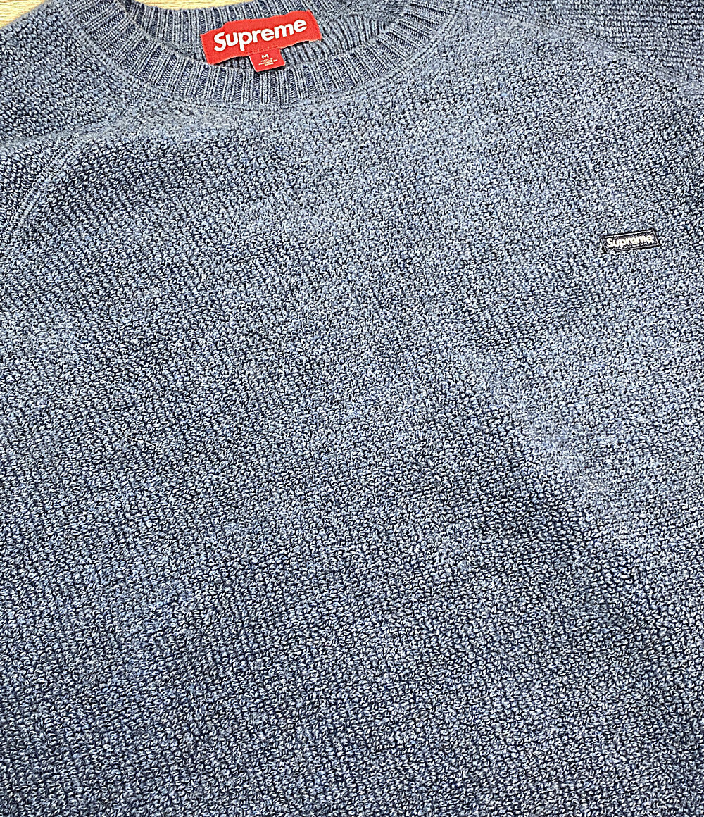 美品 Supreme ニット TERRY SMALL BOX SWEATER メンズ SIZE M シュプリーム