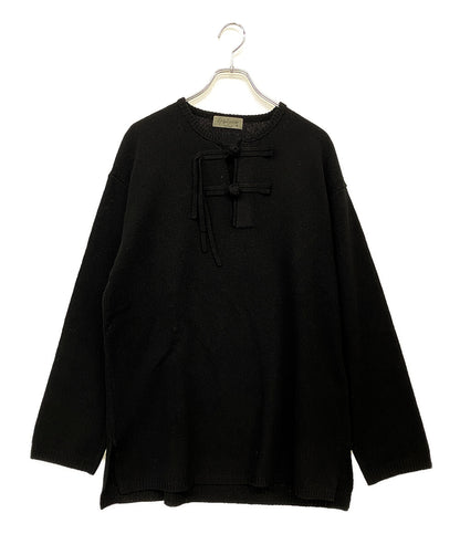 ヨウジヤマモトプールオム  チャイナボタンニット CHINA BUTTON HENRY NECK KNIT 24aw     メンズ SIZE 3  YOHJI YAMAMOTO POUR HOMME