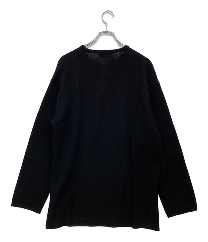 ヨウジヤマモトプールオム  チャイナボタンニット CHINA BUTTON HENRY NECK KNIT 24aw     メンズ SIZE 3  YOHJI YAMAMOTO POUR HOMME