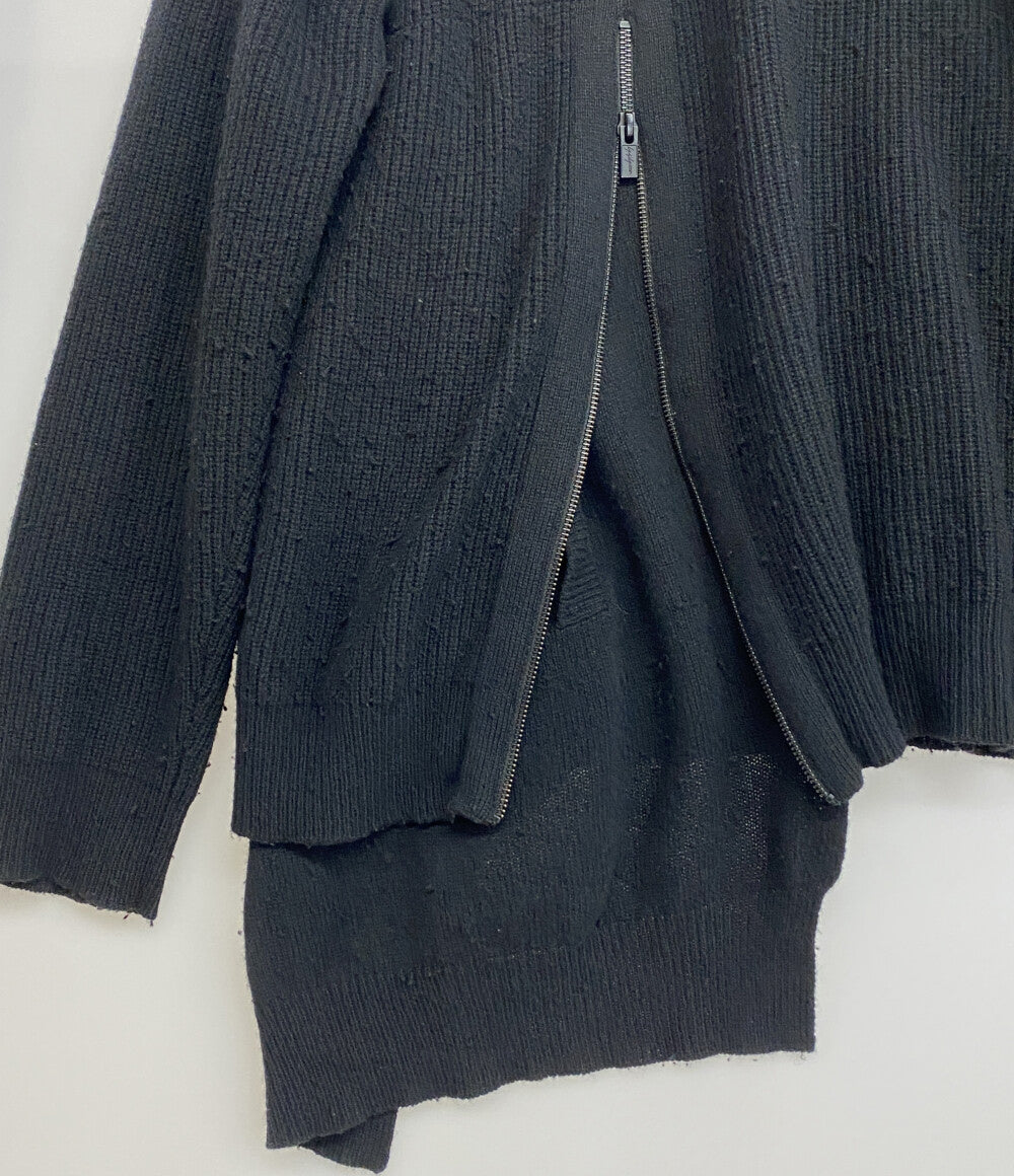 YOHJI YAMAMOTO POUR HOMME ファスナーデザインタートルネック