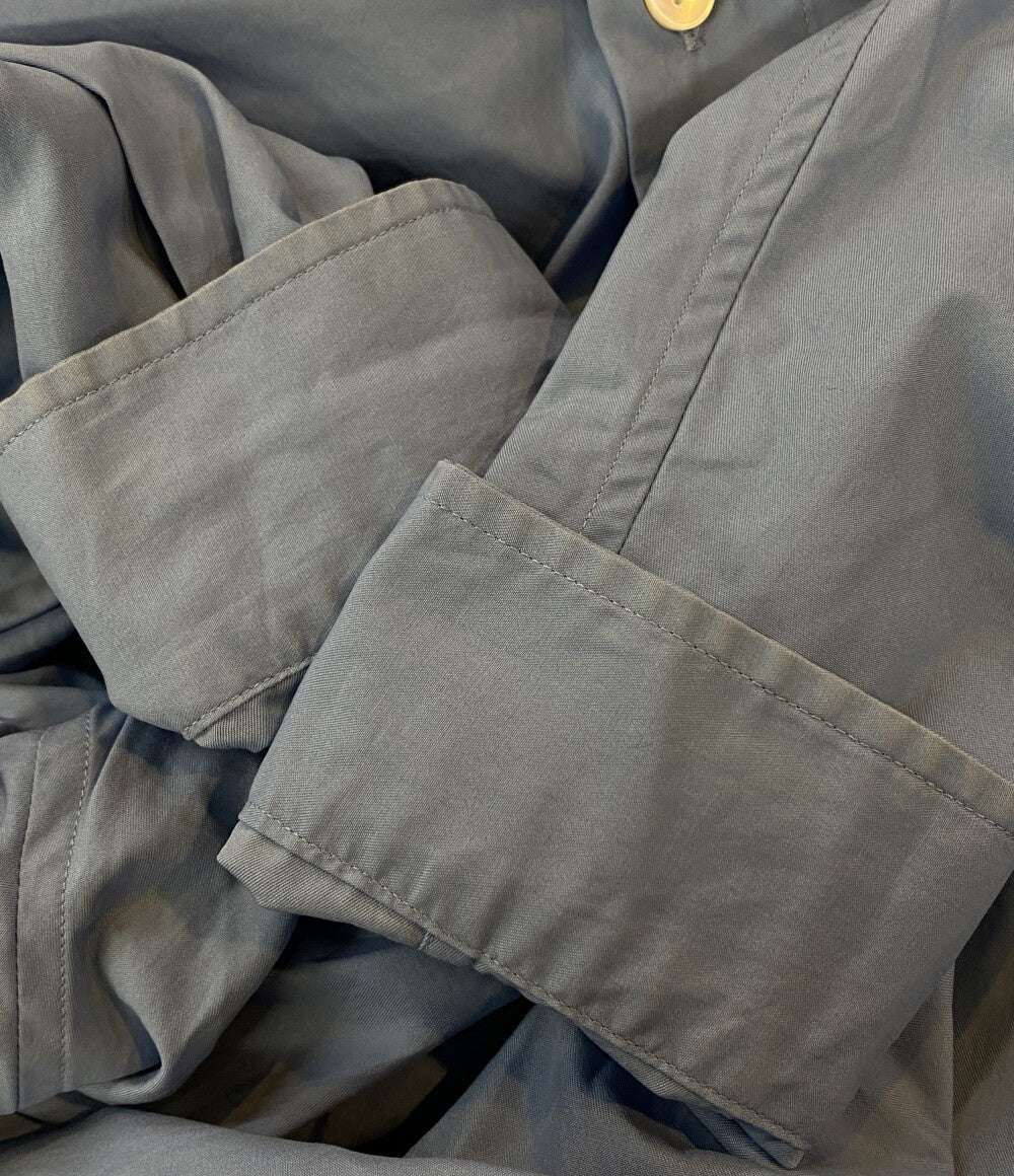 オーラリー  長袖シャツ WASHED FINX TWILL BIG SHIRT 24AW     メンズ SIZE 4  AURALEE