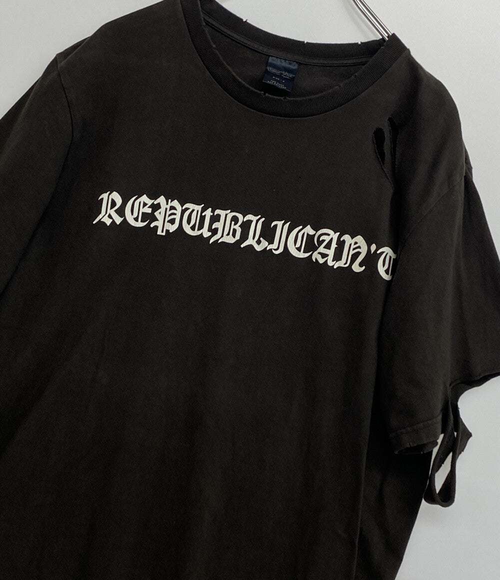 NUMBER (N)INE 半袖シャツ 反戦TEE 04AW メンズ SIZE 4 エヌエヌバイナンバーナイン