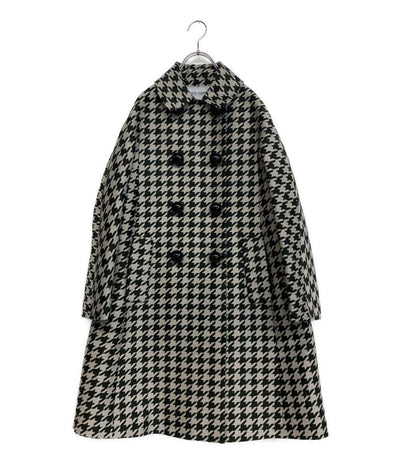 DICE KAYEK ディーチェ・カヤック ウールシルクチェックコート レディース SIZE 36