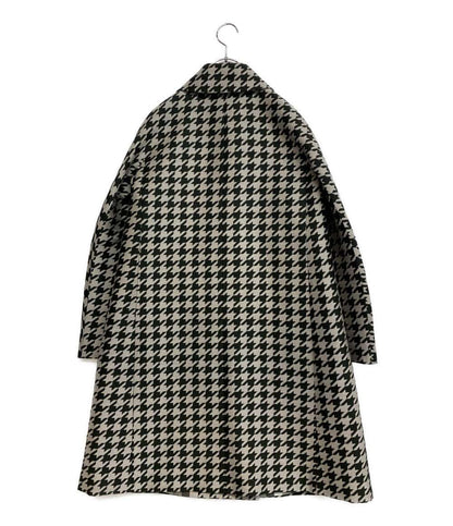 DICE KAYEK ディーチェ・カヤック ウールシルクチェックコート レディース SIZE 36