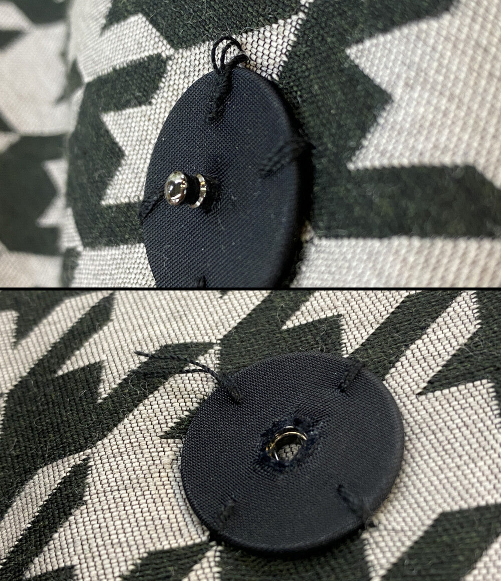 DICE KAYEK ディーチェ・カヤック ウールシルクチェックコート レディース SIZE 36