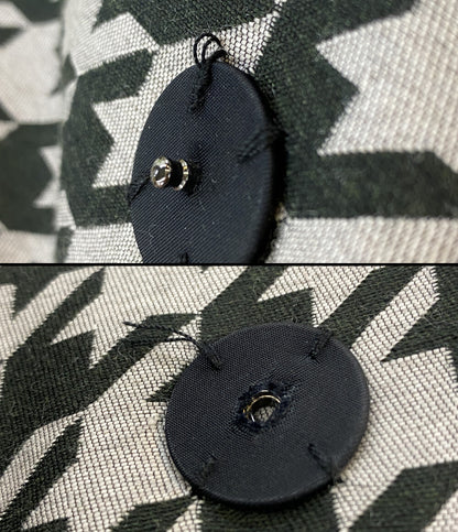 DICE KAYEK ディーチェ・カヤック ウールシルクチェックコート レディース SIZE 36