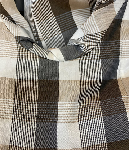 DICE KAYEK ディーチェ・カヤック ウールシルクチェックコート レディース SIZE 36