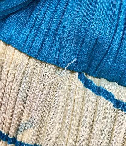 プリーツプリーズ 襟裾柄プリーツジャケット 12ss レディース SIZE 3 PLEATS PLEASE